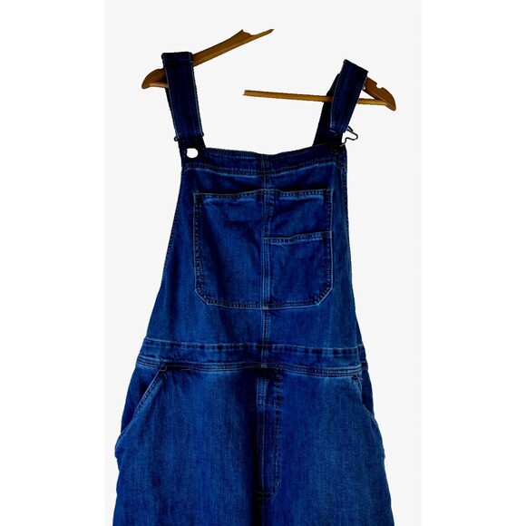Blue Mountaiin Blue Jean Overalls Big Tall Men 3X Distressed Western Chore Work - Picture 5 of 15